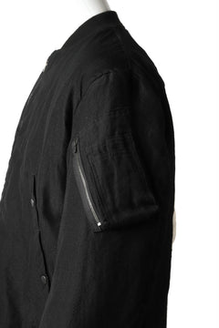 画像をギャラリービューアに読み込む, KLASICA FLPC-1 FLIGHT JACKET with BONDED LINING / SERGE WOOL&RAMIE (IRON)