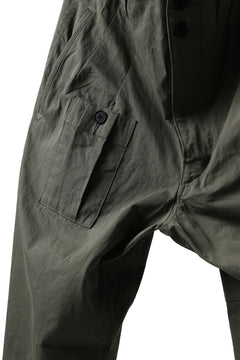 画像をギャラリービューアに読み込む, KLASICA 1960 (C-Twill) CARGO POCKET TROUSERS / HIGH DENSITY MATT TWILL (OLIVE)