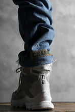 画像をギャラリービューアに読み込む, CHANGES VINTAGE REMAKE PATCHWORK DENIM TAPERED PANTS / VINTAGE DENIM (INDIGO #B)