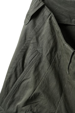 画像をギャラリービューアに読み込む, KLASICA 1960 (C-Twill) CARGO POCKET TROUSERS / HIGH DENSITY MATT TWILL (OLIVE)