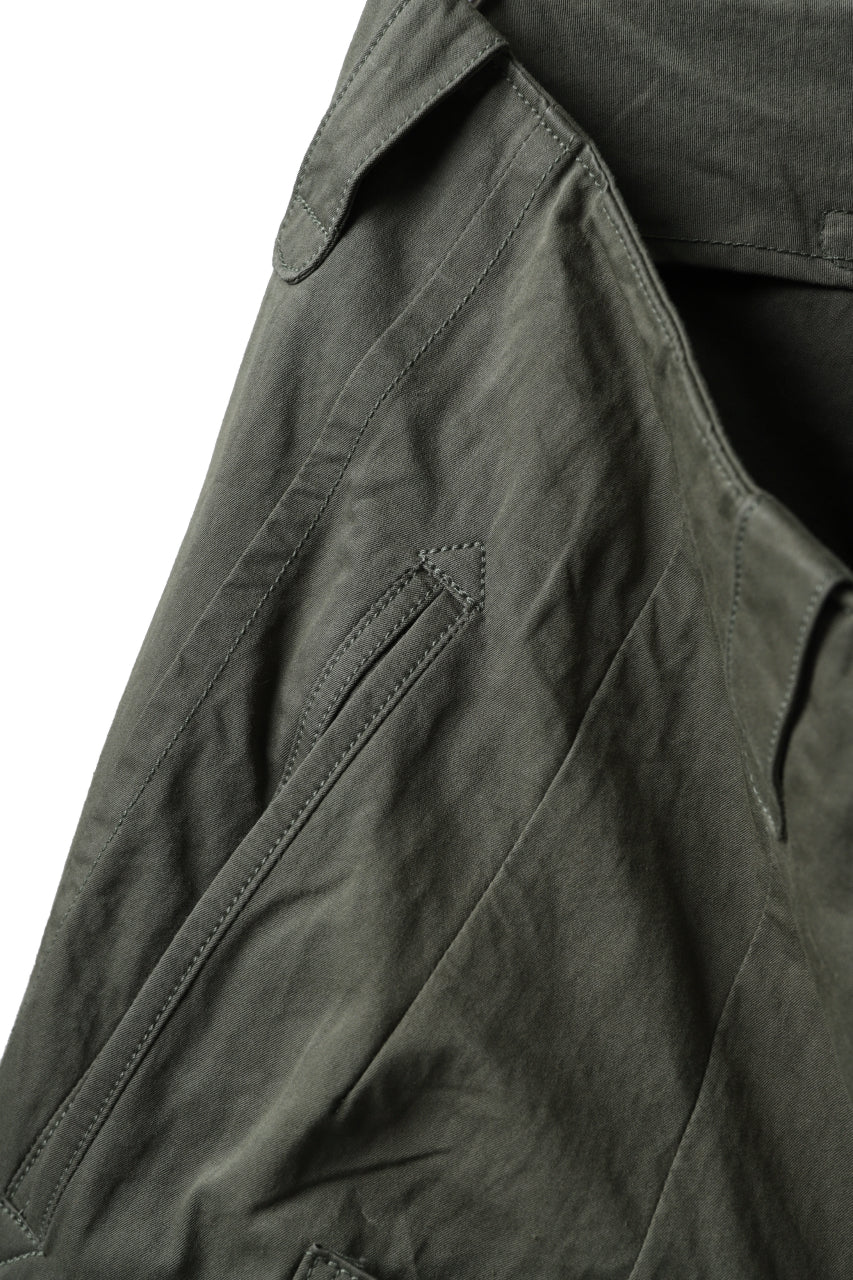 画像をギャラリービューアに読み込む, KLASICA 1960 (C-Twill) CARGO POCKET TROUSERS / HIGH DENSITY MATT TWILL (OLIVE)