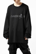 画像をギャラリービューアに読み込む, mastermind JAPAN BOXY-FIT LS / RUBBER AND FOAM PRINTED (BLACK)