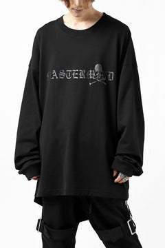 画像をギャラリービューアに読み込む, mastermind JAPAN BOXY-FIT LS / RUBBER AND FOAM PRINTED (BLACK)