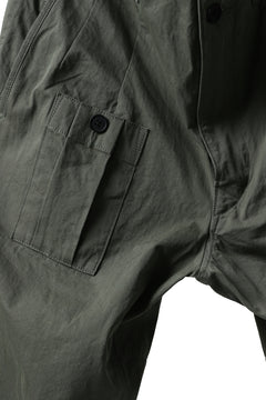 画像をギャラリービューアに読み込む, KLASICA 1960 (C-Twill) CARGO POCKET TROUSERS / HIGH DENSITY MATT TWILL (OLIVE)