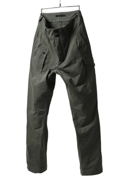 画像をギャラリービューアに読み込む, KLASICA 1960 (C-Twill) CARGO POCKET TROUSERS / HIGH DENSITY MATT TWILL (OLIVE)