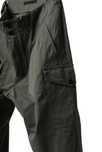 画像をギャラリービューアに読み込む, KLASICA 1960 (C-Twill) CARGO POCKET TROUSERS / HIGH DENSITY MATT TWILL (OLIVE)