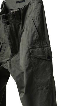 画像をギャラリービューアに読み込む, KLASICA 1960 (C-Twill) CARGO POCKET TROUSERS / HIGH DENSITY MATT TWILL (OLIVE)