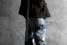 画像をギャラリービューアに読み込む, CHANGES VINTAGE REMAKE PATCHWORK DENIM TAPERED PANTS / VINTAGE DENIM (INDIGO #D)