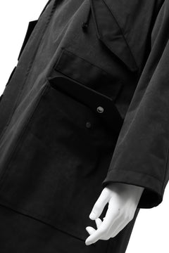 画像をギャラリービューアに読み込む, COLINA M-1947 HOOD PARKA COAT / HIGH DENSITY MILICLOTH &amp; CLIMASHIELD® (BLACK)