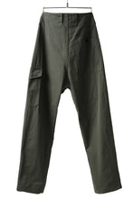 画像をギャラリービューアに読み込む, KLASICA 1960 (C-Twill) CARGO POCKET TROUSERS / HIGH DENSITY MATT TWILL (OLIVE)
