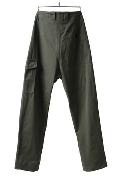 画像をギャラリービューアに読み込む, KLASICA 1960 (C-Twill) CARGO POCKET TROUSERS / HIGH DENSITY MATT TWILL (OLIVE)