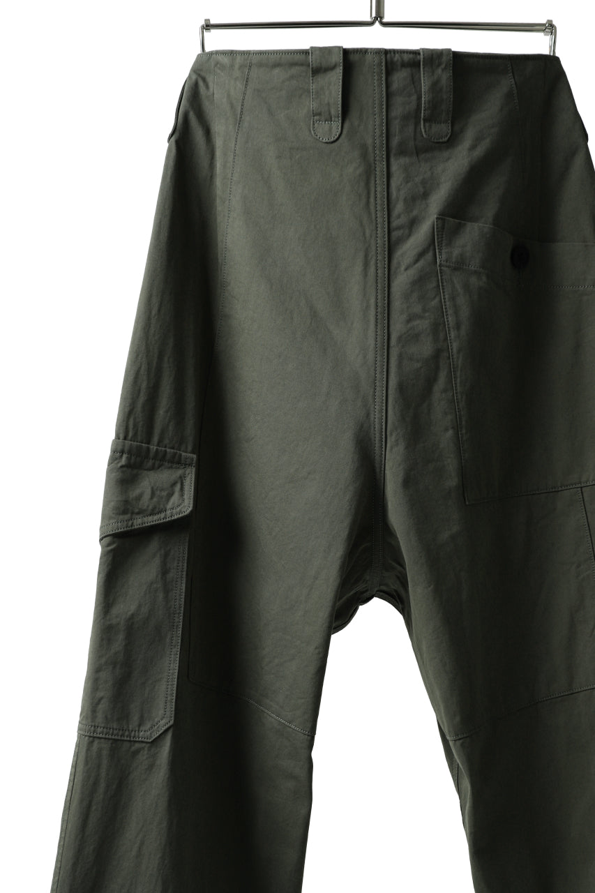 画像をギャラリービューアに読み込む, KLASICA 1960 (C-Twill) CARGO POCKET TROUSERS / HIGH DENSITY MATT TWILL (OLIVE)