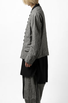 Load image into Gallery viewer, KLASICA VESSER WORK JACKET / ORIGINAL PONGEE NEP (GLEN CHECK)
