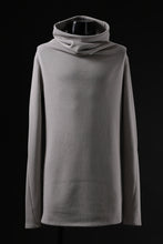 画像をギャラリービューアに読み込む, A.F ARTEFACT HIGH NECK PULLOVER / COPE KNIT JERSEY (L.GREY)