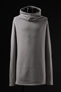 画像をギャラリービューアに読み込む, A.F ARTEFACT HIGH NECK PULLOVER / COPE KNIT JERSEY (L.GREY)