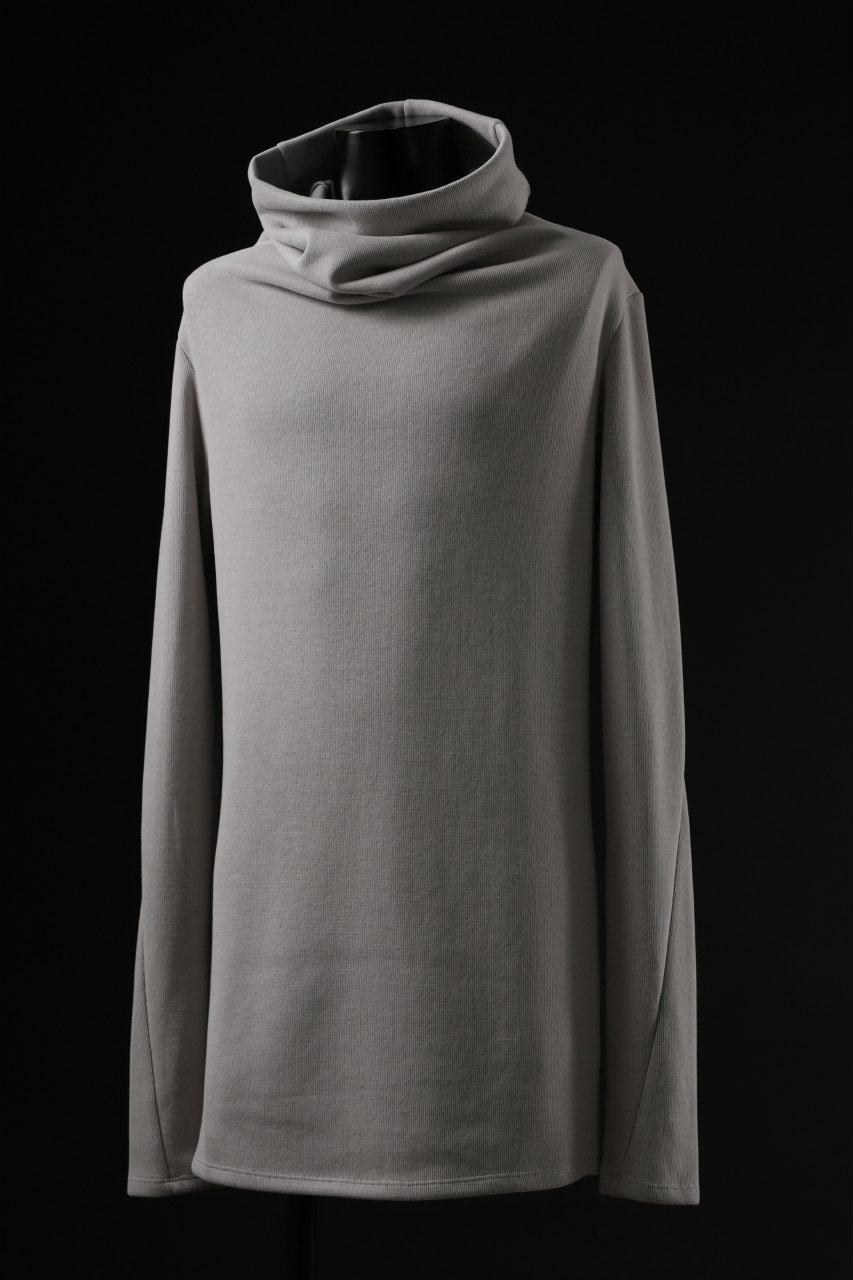 画像をギャラリービューアに読み込む, A.F ARTEFACT HIGH NECK PULLOVER / COPE KNIT JERSEY (L.GREY)