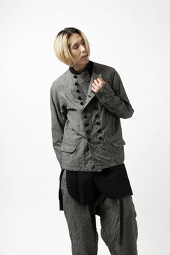 Load image into Gallery viewer, KLASICA VESSER WORK JACKET / ORIGINAL PONGEE NEP (GLEN CHECK)