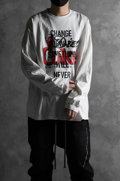 画像をギャラリービューアに読み込む, CHANGES VINTAGE REMAKE MULTI PANEL LONG SLEEVE TEE (MULTI WHITE #Coke)