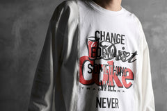 画像をギャラリービューアに読み込む, CHANGES VINTAGE REMAKE MULTI PANEL LONG SLEEVE TEE (MULTI WHITE #Coke)