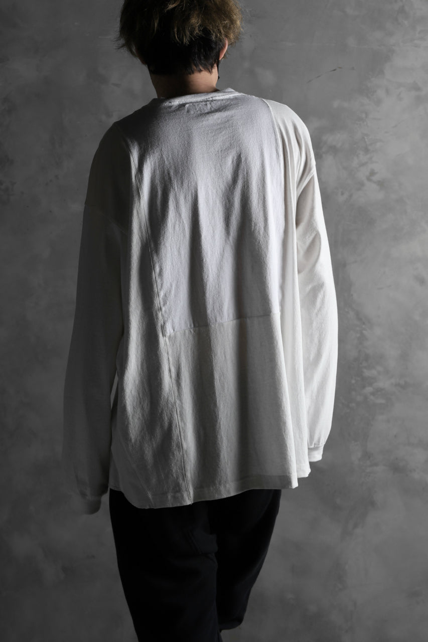 画像をギャラリービューアに読み込む, CHANGES VINTAGE REMAKE MULTI PANEL LONG SLEEVE TEE (MULTI WHITE #Coke)