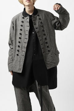 Load image into Gallery viewer, KLASICA VESSER WORK JACKET / ORIGINAL PONGEE NEP (GLEN CHECK)