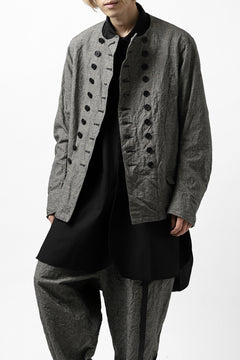 Load image into Gallery viewer, KLASICA VESSER WORK JACKET / ORIGINAL PONGEE NEP (GLEN CHECK)