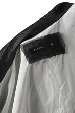 Load image into Gallery viewer, KLASICA SH-33(edit.2) 2 LAYERED SHIRT / TRANSLUCENT ORGANDY (BLACK)