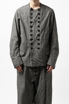 Load image into Gallery viewer, KLASICA VESSER WORK JACKET / ORIGINAL PONGEE NEP (GLEN CHECK)