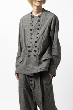 Load image into Gallery viewer, KLASICA VESSER WORK JACKET / ORIGINAL PONGEE NEP (GLEN CHECK)