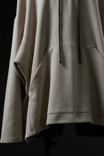 画像をギャラリービューアに読み込む, A.F ARTEFACT DOLMAN HOODIE PULLOVER / COPE KNIT JERSEY (IVORY)