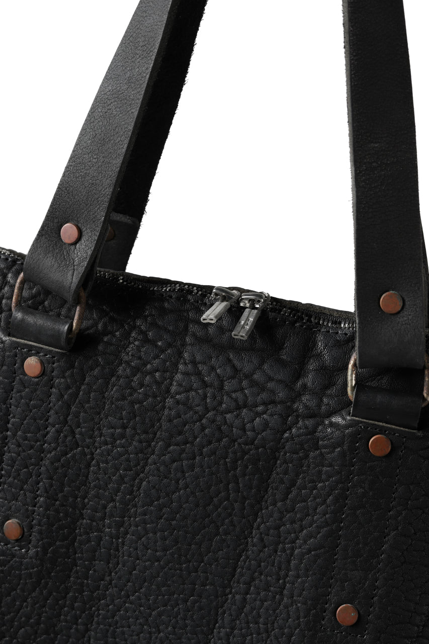 画像をギャラリービューアに読み込む, ierib onepiece tote bag / Rough Bull (BLACK)