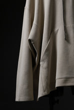 画像をギャラリービューアに読み込む, A.F ARTEFACT DOLMAN HOODIE PULLOVER / COPE KNIT JERSEY (IVORY)
