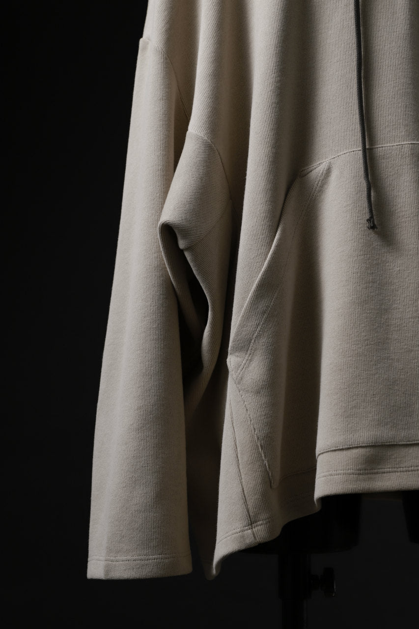 画像をギャラリービューアに読み込む, A.F ARTEFACT DOLMAN HOODIE PULLOVER / COPE KNIT JERSEY (IVORY)