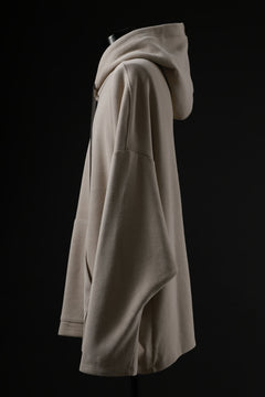 画像をギャラリービューアに読み込む, A.F ARTEFACT DOLMAN HOODIE PULLOVER / COPE KNIT JERSEY (IVORY)