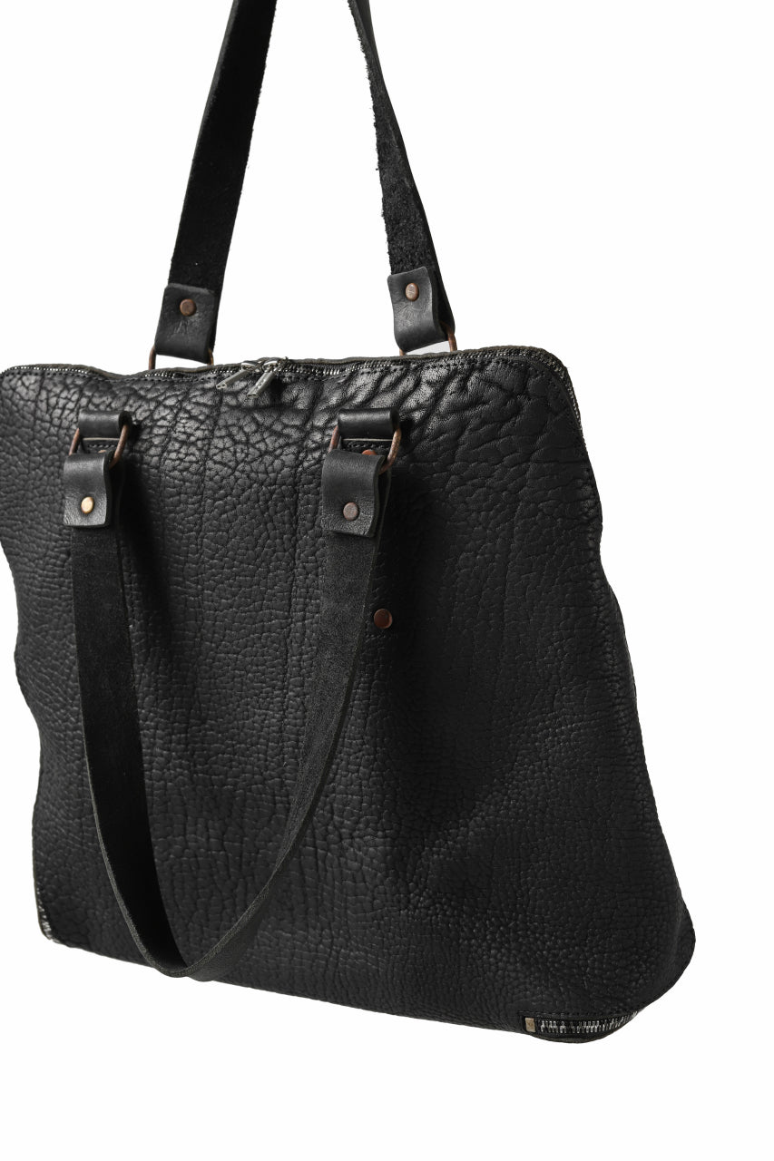 画像をギャラリービューアに読み込む, ierib onepiece tote bag / Rough Bull (BLACK)