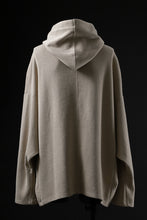 画像をギャラリービューアに読み込む, A.F ARTEFACT DOLMAN HOODIE PULLOVER / COPE KNIT JERSEY (IVORY)