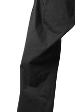 Load image into Gallery viewer, KLASICA GARNER EXTRA WIDE STRING TROUSERS / HIGH DENSITY MATT TWILL (BLACK)