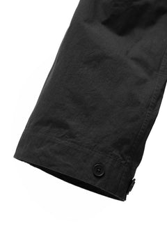 Load image into Gallery viewer, KLASICA GARNER EXTRA WIDE STRING TROUSERS / HIGH DENSITY MATT TWILL (BLACK)