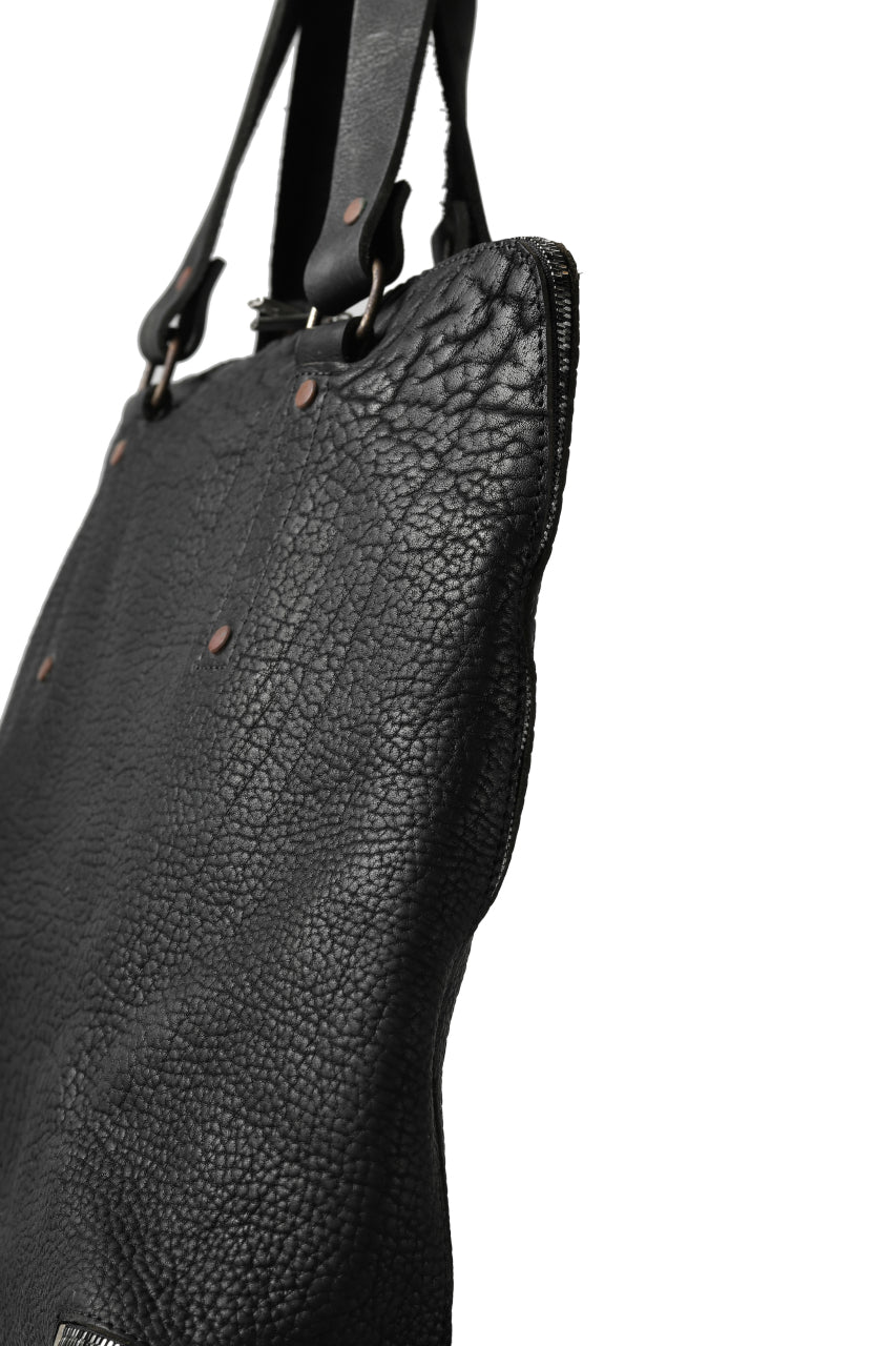 画像をギャラリービューアに読み込む, ierib onepiece tote bag / Rough Bull (BLACK)