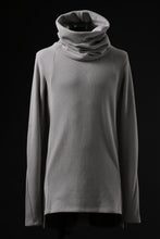 画像をギャラリービューアに読み込む, A.F ARTEFACT TURTLE NECK PULLOVER / COPE KNIT JERSEY (L.GREY)