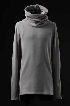 画像をギャラリービューアに読み込む, A.F ARTEFACT TURTLE NECK PULLOVER / COPE KNIT JERSEY (L.GREY)