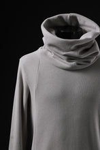 画像をギャラリービューアに読み込む, A.F ARTEFACT TURTLE NECK PULLOVER / COPE KNIT JERSEY (L.GREY)