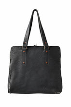 画像をギャラリービューアに読み込む, ierib onepiece tote bag / Rough Bull (BLACK)