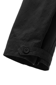 Load image into Gallery viewer, KLASICA GARNER EXTRA WIDE STRING TROUSERS / HIGH DENSITY MATT TWILL (BLACK)