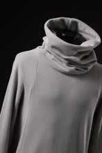 画像をギャラリービューアに読み込む, A.F ARTEFACT TURTLE NECK PULLOVER / COPE KNIT JERSEY (L.GREY)