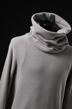 画像をギャラリービューアに読み込む, A.F ARTEFACT TURTLE NECK PULLOVER / COPE KNIT JERSEY (L.GREY)