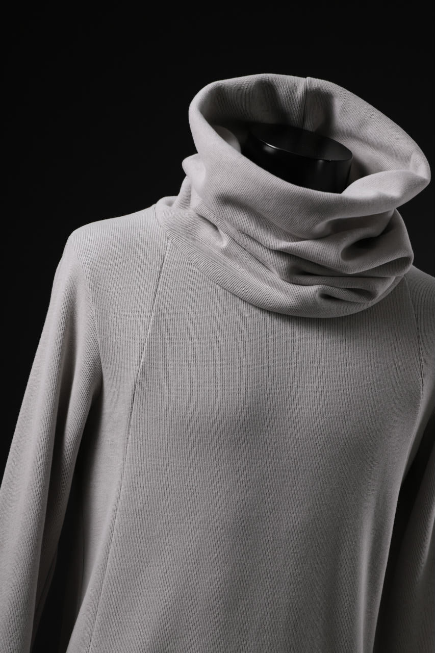 画像をギャラリービューアに読み込む, A.F ARTEFACT TURTLE NECK PULLOVER / COPE KNIT JERSEY (L.GREY)
