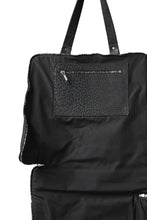 画像をギャラリービューアに読み込む, ierib onepiece tote bag / Rough Bull (BLACK)