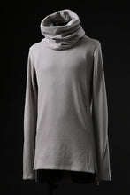 画像をギャラリービューアに読み込む, A.F ARTEFACT TURTLE NECK PULLOVER / COPE KNIT JERSEY (L.GREY)