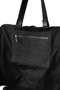 画像をギャラリービューアに読み込む, ierib onepiece tote bag / Rough Bull (BLACK)